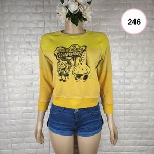 Nickelodeon Yellow SpongeBob Sweatshirt